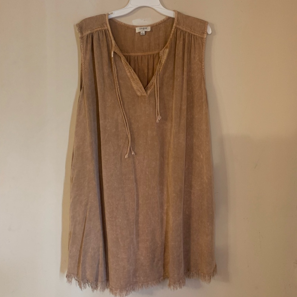 Rust colored tunic